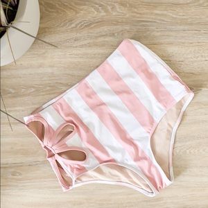 Kortni Jeane high rise swim bottom